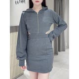 カットアウトフーディーワンピース | EATME | 詳細画像12