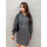 カットアウトフーディーワンピース | EATME | 詳細画像5