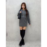 カットアウトフーディーワンピース | EATME | 詳細画像6