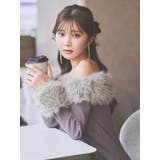 フェイクファーオフショルミニワンピース | EATME | 詳細画像12 