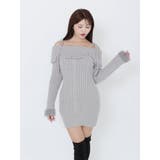 ヘムシャギーオフショルニットワンピース | EATME | 詳細画像11