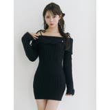 ヘムシャギーオフショルニットワンピース | EATME | 詳細画像14