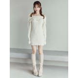 ヘムシャギーオフショルニットワンピース | EATME | 詳細画像22