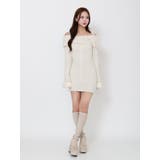 ヘムシャギーオフショルニットワンピース | EATME | 詳細画像5