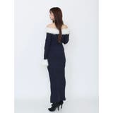 フェイクファーオフショルロングワンピース | EATME | 詳細画像19