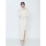 フェイクファーオフショルロングワンピース | EATME | 詳細画像22