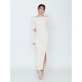 フェイクファーオフショルロングワンピース | EATME | 詳細画像24