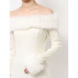 フェイクファーオフショルロングワンピース | EATME | 詳細画像40