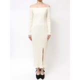 フェイクファーオフショルロングワンピース | EATME | 詳細画像43