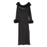 フェイクファーオフショルロングワンピース | EATME | 詳細画像48