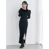 フェイクファーオフショルロングワンピース | EATME | 詳細画像5