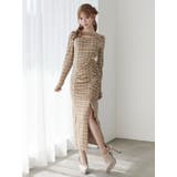 デコルテチェックワンピース | EATME | 詳細画像14