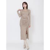 デコルテチェックワンピース | EATME | 詳細画像18