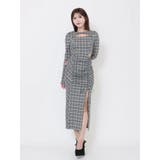 デコルテチェックワンピース | EATME | 詳細画像24