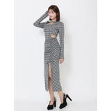 デコルテチェックワンピース | EATME | 詳細画像25