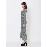 デコルテチェックワンピース | EATME | 詳細画像26