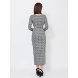 デコルテチェックワンピース | EATME | 詳細画像27