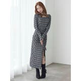 デコルテチェックワンピース | EATME | 詳細画像5