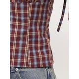 リボンショルダーチェックブラウス | EATME | 詳細画像27