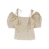 リボンショルダーチェックブラウス | EATME | 詳細画像35