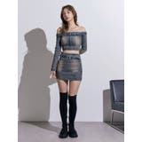 ベルトオフショルデニムTOP | EATME | 詳細画像22