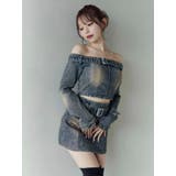 ベルトオフショルデニムTOP | EATME | 詳細画像23