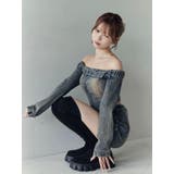 ベルトオフショルデニムTOP | EATME | 詳細画像24