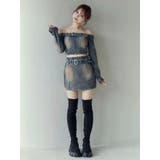 ベルトオフショルデニムTOP | EATME | 詳細画像28