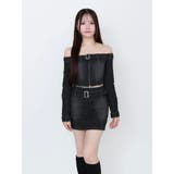 ベルトオフショルデニムTOP | EATME | 詳細画像45