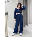 【SETUP着用可】スウェットワイドパンツ | EATME | 詳細画像4