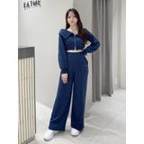 【SETUP着用可】スウェットワイドパンツ | EATME | 詳細画像5