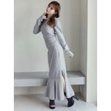 【SETUP着用可】クロスケーブルニットスカート | EATME | 詳細画像30