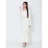 【SETUP着用可】クロスケーブルニットスカート | EATME | 詳細画像6