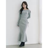 【SETUP】マーメイドリボンスカート | EATME | 詳細画像2