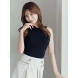 BACKオープンハイネックニットTOP | EATME | 詳細画像23 