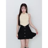 BACKオープンハイネックニットTOP | EATME | 詳細画像4 