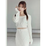 【SETUP着用可】クロスケーブルニットTOP | EATME | 詳細画像10