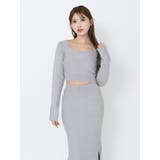 【SETUP着用可】クロスケーブルニットTOP | EATME | 詳細画像14