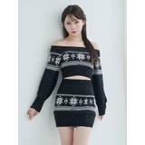 ノルディックニットオフショルTOP | EATME | 詳細画像28