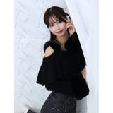 フェイクファーストラップオフショルダーリブニット | EATME | 詳細画像11 