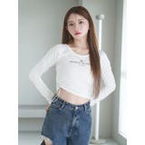 アシンメトリーギャザーTOP | EATME | 詳細画像15