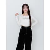 アシンメトリーギャザーTOP | EATME | 詳細画像2