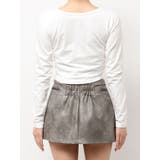 アシンメトリーギャザーTOP | EATME | 詳細画像31