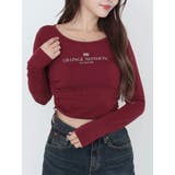 ワイン | アシンメトリーギャザーTOP | EATME