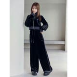 【SETUP着用可】バイカラーベロアブルゾン | EATME | 詳細画像16