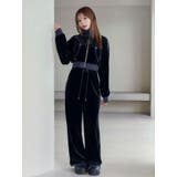 【SETUP着用可】バイカラーベロアブルゾン | EATME | 詳細画像17