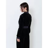 【SETUP着用可】バイカラーベロアブルゾン | EATME | 詳細画像25