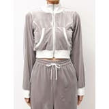 【SETUP着用可】バイカラーベロアブルゾン | EATME | 詳細画像28