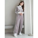 【SETUP着用可】バイカラーベロアブルゾン | EATME | 詳細画像6