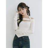 ホルターネックオフショルTOP | EATME | 詳細画像32